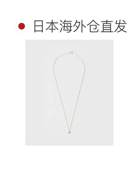 日本直邮agete 阿卡朵 agete 女士K10钻石项链 温柔闪耀 每日必备