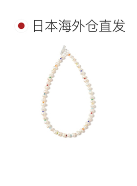 日本直邮ROSETTA PRAYER 女士淡水珍珠串珠项链 设计感手工饰品 1