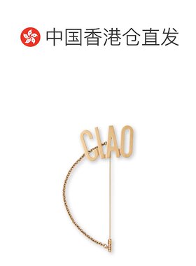 1h可退 香港直邮MOSCHINO 女士项链 A91818402607 AW2025 金色 链