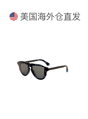自营Burberry Men's 36mm Blue Havana Sunglasses - blue havana