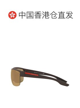 【99新未使用】香港直邮Prada Linea Rossa 徽标太阳镜 0PS17US