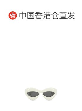 香港直邮LOEWE 女士眼镜 LW40097I5520A AW2025 白色 徽标印花太