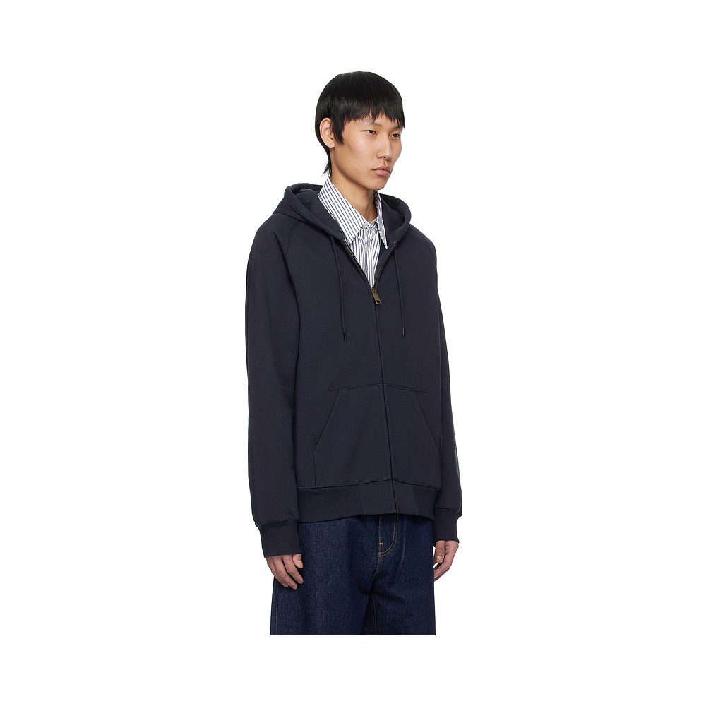 香港直邮CARHARTT WIP 男士 海军蓝 Chase 连帽衫 I033664 - 图0