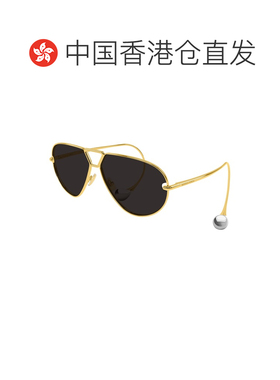 香港直邮BOTTEGA VENETA 女士眼镜 SS2026 BV1437S001金色 太阳镜