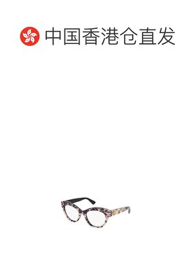 香港直邮GUCCI 男士眼镜 GG0030O009 AW2023 花色 几何框平光镜