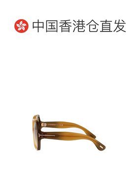 1h可退 香港直邮TOM FORD 女士太阳镜 FT122141F SS2025 黄色 SAF