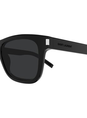 SAINT LAURENT 女士太阳镜 SL819001 AW2025 黑色 全框太阳镜