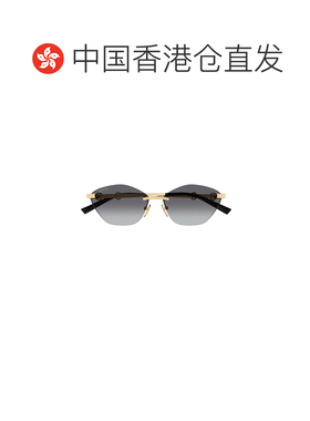 1h可退 香港直邮GUCCI 女士眼镜 GG2050S002 SS2026 灰色 不规则