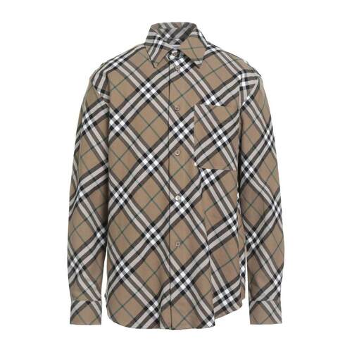 1h可退 【美国直邮】burberry 男士 衬衫长袖花衬衫 - 图3