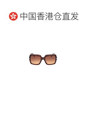香港直邮TOM FORD 女士眼镜 FT108252F SS2026 棕色 方形太阳镜