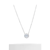 Swarovski, ожерелье, красная синяя цепочка до ключиц, Гонконг