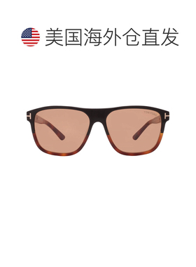 自营Tom Ford Frances Brown Square Men's Sunglasses FT1081 05