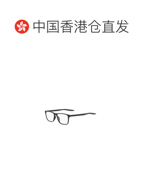 香港直邮NIKE 男士眼镜 7125001 SS2026 黑色 几何框平光镜