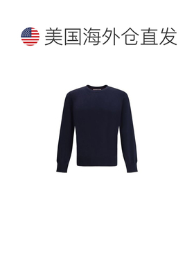 自营Brunello Cucinelli Cotton Men's Sweatshirt - blue 美国奥