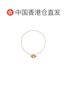 香港直邮BURBERRY 女士项链 81202331 SS2026 金色 T字形项链