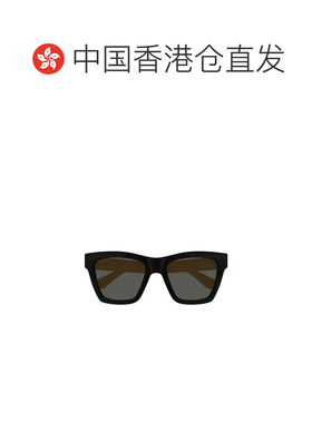 香港直邮Gucci 古驰 女士 几何太阳镜 GG1714S black黑色 舒适时