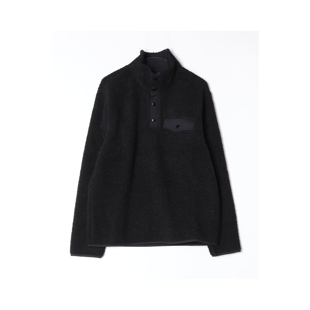 1h可退 日本直邮BANANA REPUBLIC 男装 舒适加绒半拉链套头衫 摩 - 图0