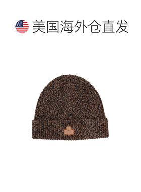 自营isabel marant灰色罗纹美利奴羊毛无檐帽-黑色 美国 美国奥