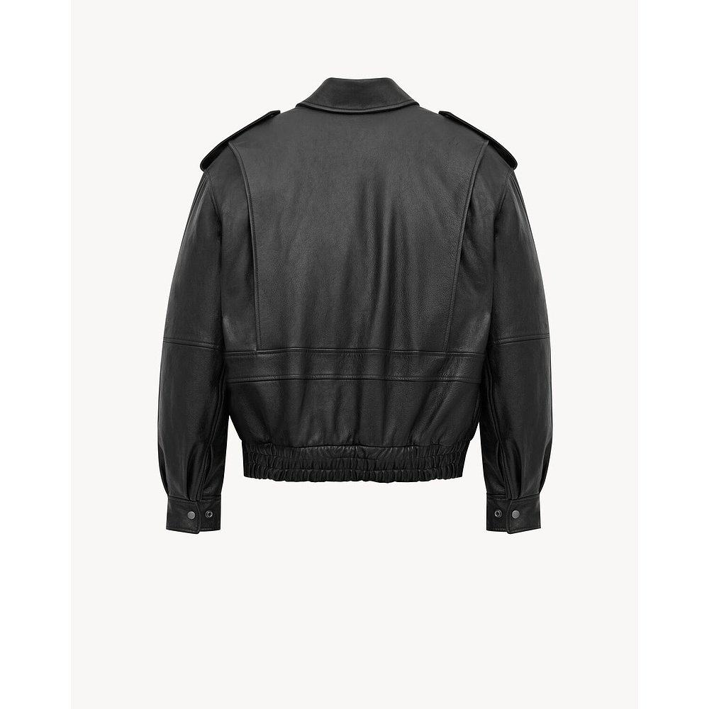 SAINT LAURENT 女士外套 844472YCPM21000 AW2025皮衣夹克,淘宝优惠券,粉丝福利购,淘宝优惠卷