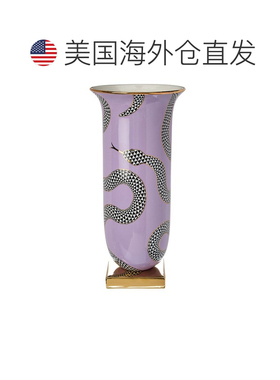 自营Jonathan Adler Eden喇叭形高花瓶-紫色 美国奥莱直发