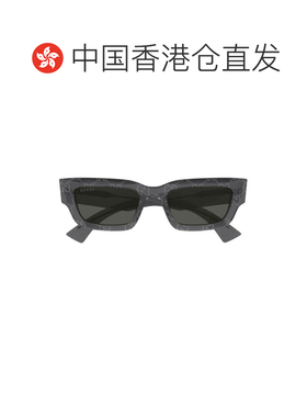 香港直邮GUCCI 男士眼镜 GG1838S011 SS2026 黑色 几何框太阳镜