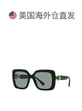 自营Swarovski  SK 6001 1001/1 55mm Womens Square Sunglasses