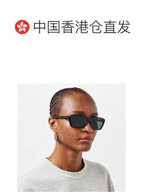 1h可退 香港直邮潮奢 Saint Laurent 圣罗兰 女士 猫眼太阳眼镜