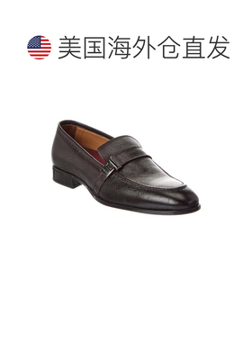 自营Bruno Magli Men's Arlo Leather Loafer - brown 美国奥莱直