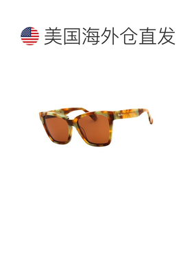 自营Max Mara女士MM0089 55mm太阳镜-棕色 美国奥莱直发