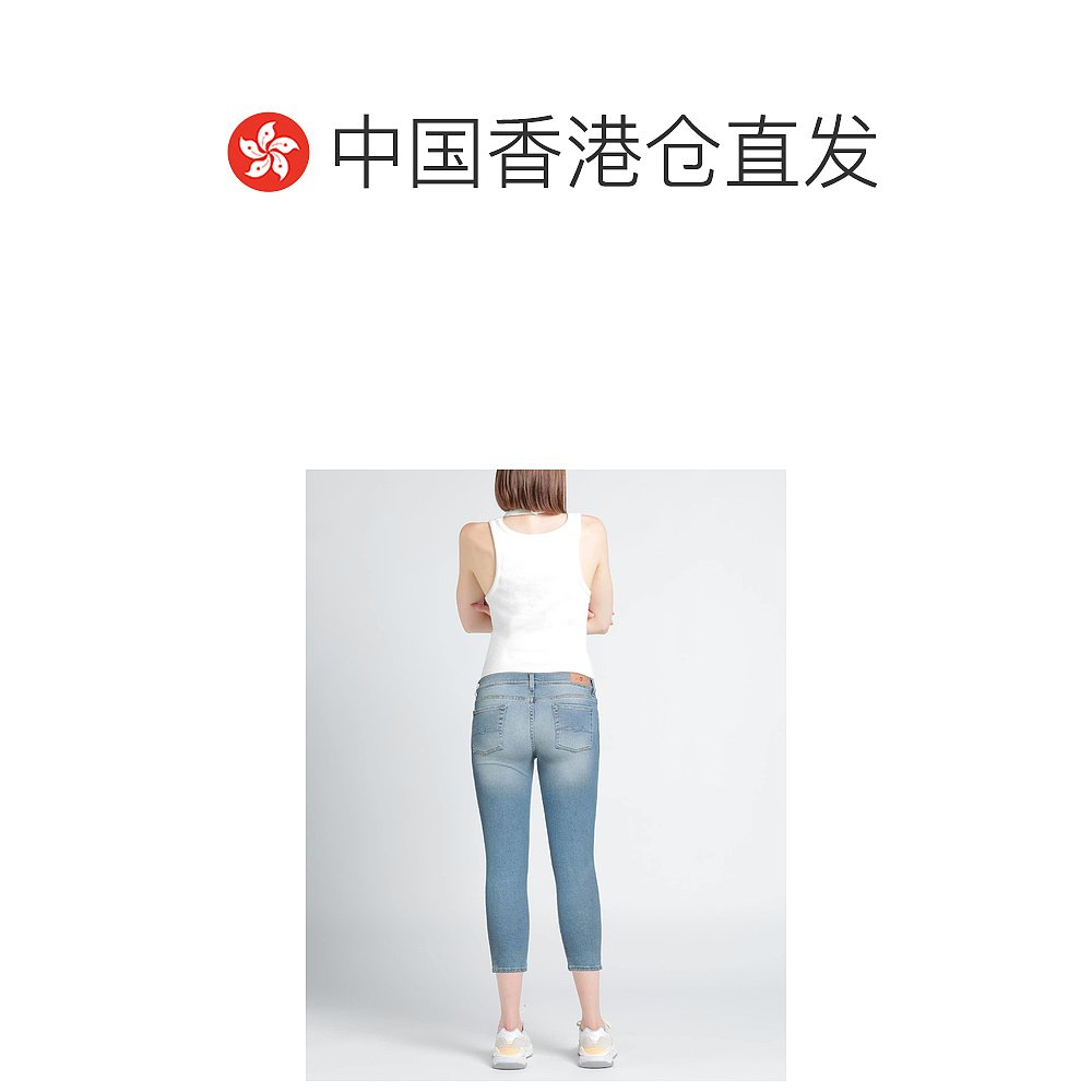 香港直邮潮奢 7 For All Mankind 赛文 弗奥曼德 女士牛仔长裤 - 图1