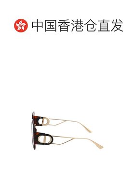 香港直邮DIOR 女士眼镜 30MONTAIGNE2EPZU1 AW2021 红色 大方框太