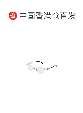 1h可退 香港直邮GUCCI 女士眼镜 GG2054O003 CO 白色 猫眼框平光