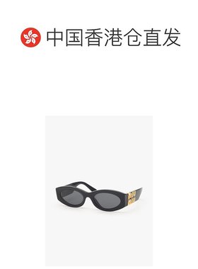 香港直邮MIU MIU缪缪金属LOGO女士太阳镜墨镜驾驶户外眼镜SMU11W