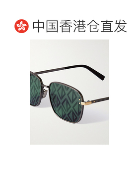 1h可退 香港直邮DIOR 迪奥 男士 CD S4U 钻石几何形状镀银龟甲色