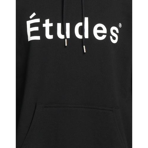 1h可退 香港直邮潮奢 Études 男士 连帽卫衣 black黑色 舒适时尚 - 图2