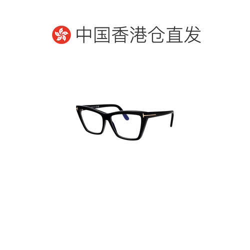 香港直邮TOM FORD 女士眼镜 FT6189B01 SS2026 黑【付后1h可退】 - 图1