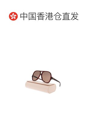 香港直邮CHLOÉ 女士太阳镜 CH0289S0002 CO 酒红色 Sunglasses Sa