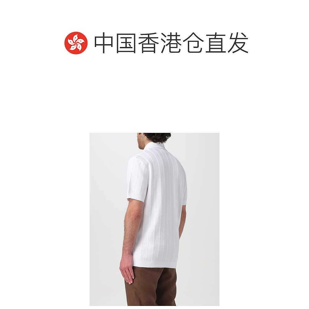 香港直邮潮奢 MISSONI 米索尼 男士 men Polo衫 US24S207BK034K - 图1