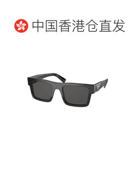 1h可退 香港直邮Prada 普拉达 男士 徽标太阳镜 PR19WS black黑色