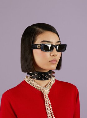 Gucci 徽标太阳镜 573239J0740