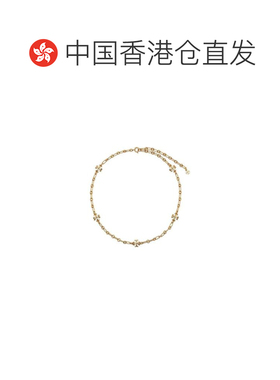 香港直邮TORY BURCH 女士项链 83341715 AW2021 黄色 带徽标的项