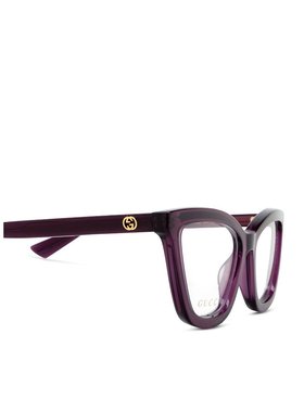 GUCCI 女士眼镜 GG1686O011 SS2025 花色 全框平光镜