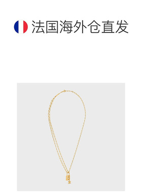 欧洲直邮CELINE/赛琳Triomphe Lock凯旋门项链锁骨链TWS韩振同款