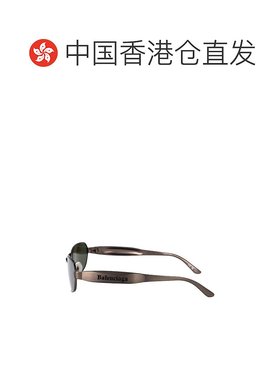 香港直邮BALENCIAGA 男士眼镜 BB0355S004 SS2025 灰色 Sunglasse
