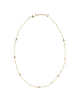 TORY BURCH 女士项链 171218137 AW2025 白色 Ivory pearls neckl