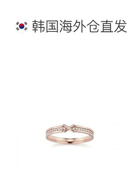 韩国直邮STONEHENGE  14K金情侣戒指婚戒女士款M0760(2)玫瑰