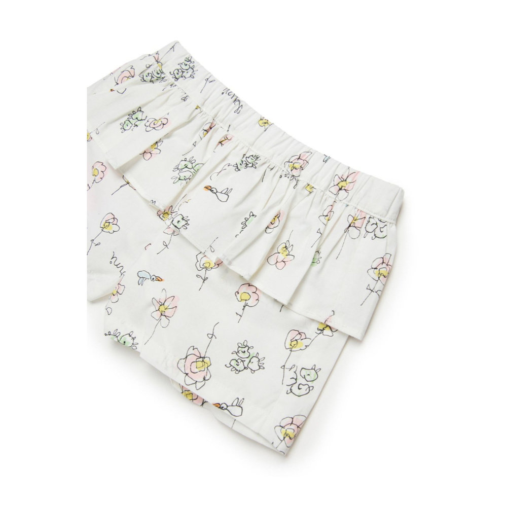 MARNI 女童短裤 M01652M00WI0M100 SS2026 白色,淘宝优惠券,粉丝福利购,淘宝优惠卷