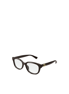 1h可退 GUCCI 女士眼镜 GG1833OK004 CO 黑色 全框平光镜