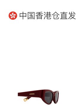 香港直邮JACQUEMUS 男士太阳镜 00538199609JAC53 AW2024 红色