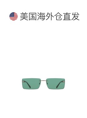 自营Calvin Klein Metal Women Women's Sunglass - green 美国奥